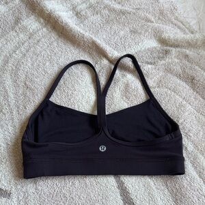 lululemon athletica Black Strappy Back Sports Bra